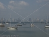 View of Panama City from sea level